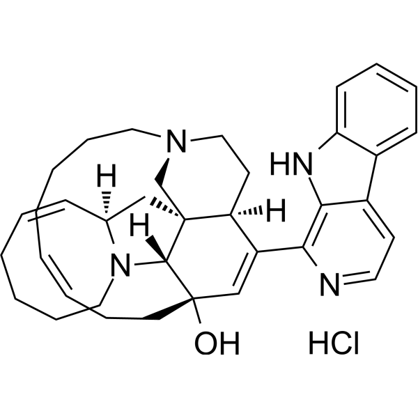 Manzamine A hydrochloride (Keramamine A hydrochloride) 104264-80-4